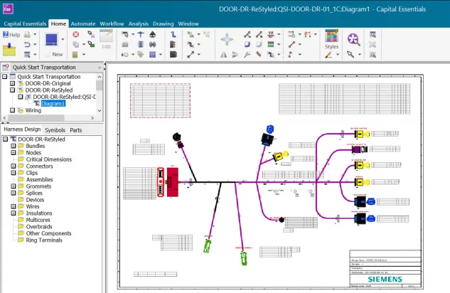 Harness design software with Capital Essentials - InnoFour